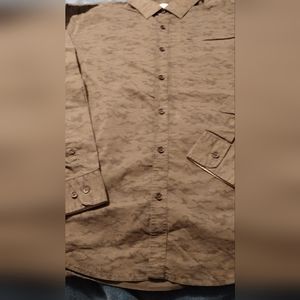 Men's Camo button Down Shirt